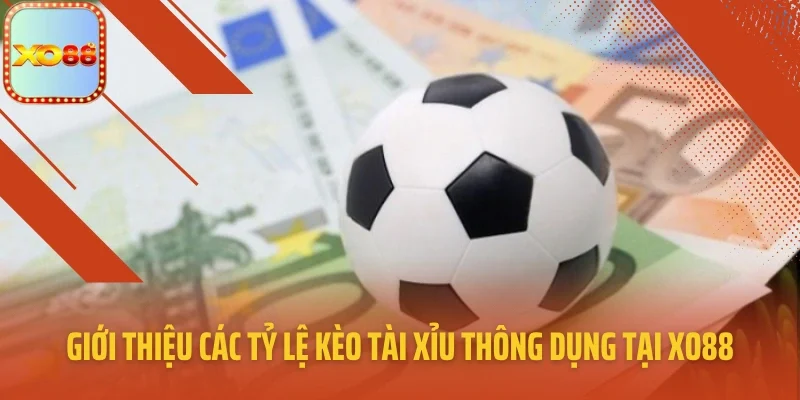 Giới thiệu các tỷ lệ kèo Tài Xỉu thông dụng tại XO88
