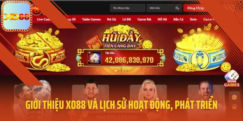 Giới thiệu XO88 và lịch sử hoạt động, phát triển