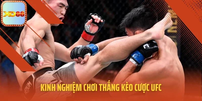 Kinh nghiệm chơi thắng kèo cược UFC