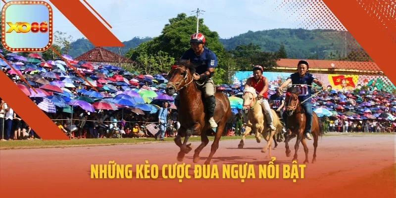 Những kèo cược đua ngựa nổi bật